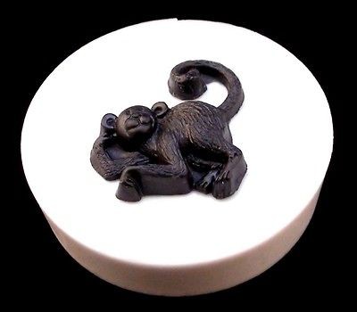   listed NEW MONKEY SUGARCRAFTCUPC​AKE TOPPER SILICONE MOULD MOLD