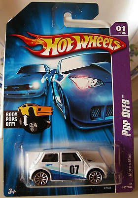 Hot Wheels Morris Mini POPS OFFS 1/4 2007 NEW