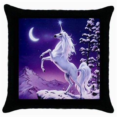 SET OF 2 PURPLE UNICORN GIRLS BEDROOM LOUNGE CUSHION THROW PILLOW 