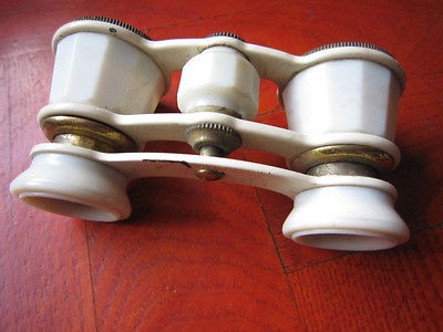 Old Russian Opera Glasses, 2,5x 24 65, Mini Binoculars