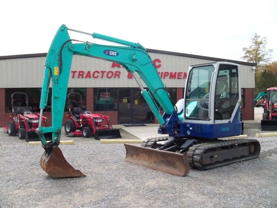 2008 IHI 80NX EXCAVATOR   LOADER  BACKHOE   ENCLOSED CAB  BLADE