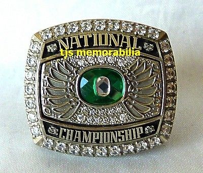 2011 OREGON DUCKS NATIONAL CHAMPIONSHIP RING & ORIGINAL PRESENTATION 