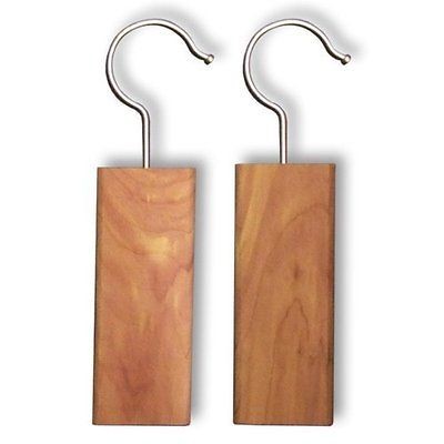 MOTH REPELLENT HANGING CEDAR WOOD NATURAL WOODEN BLOCKS with Odour 