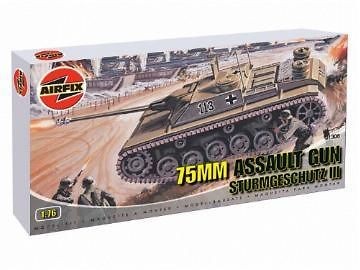 Airfix 01306 75mm Assault Gun 1/76 Scale Model Kit