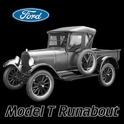 FORD MODEL T RUNABOUT T SHIRT GIFT AUTO CARS NOVELTY LD