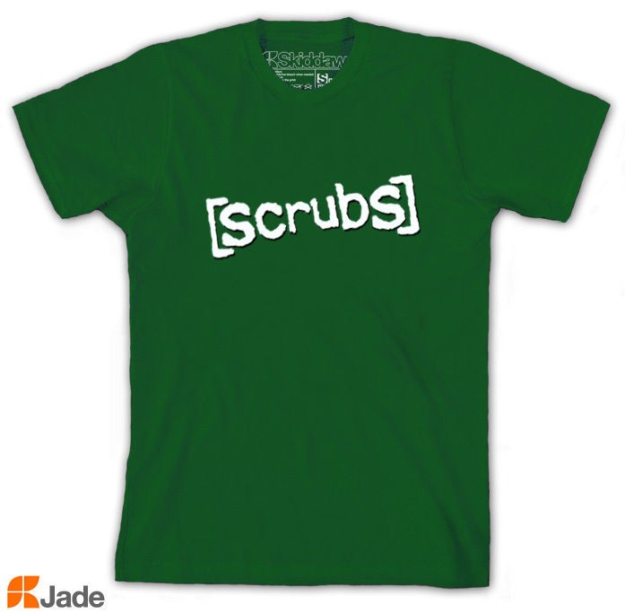 SCRUBS LOGO comedy TV SERIES T SHIRTS 24 Colours Unisex NEW 100% 