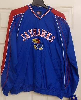   Jayhaws GIII Sports by Carl Banks Jacket Pullover Sweathshirt Size XL