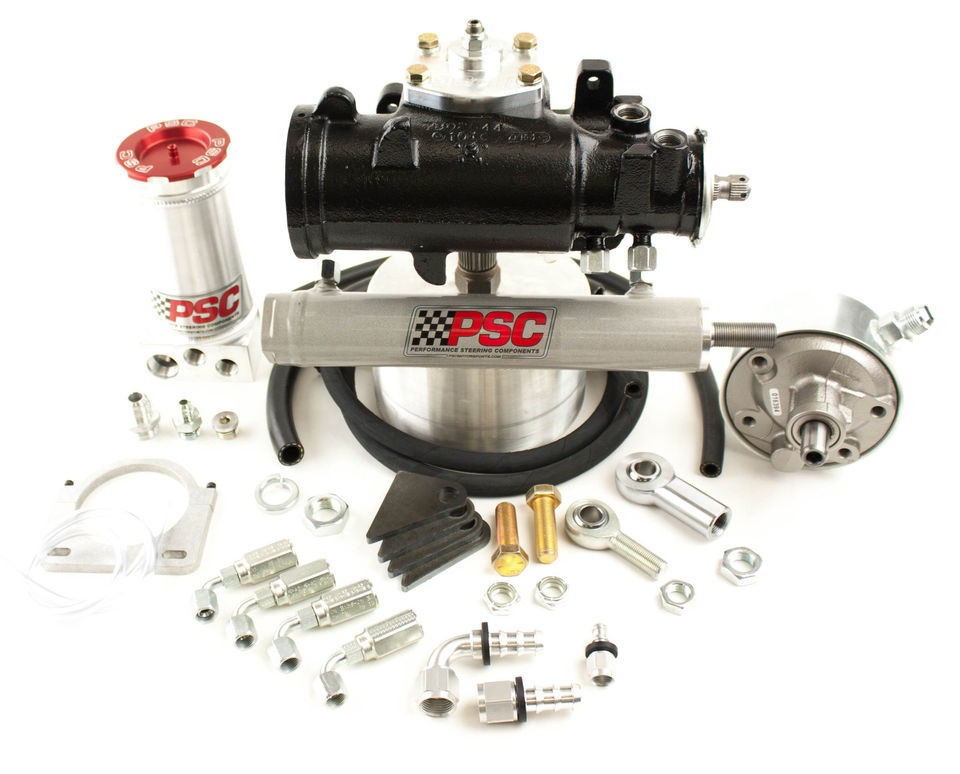 PSC Motorsports 70 76 GM 4x4 Cylinder Assist Kit w/ Cross Over 