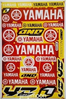   dirt bike racing motorcycle sticker kit decal red white helmet 002