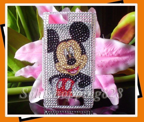   Mickey Bling Hard Protect Case Cover For Motorola Droid X2 II MB870