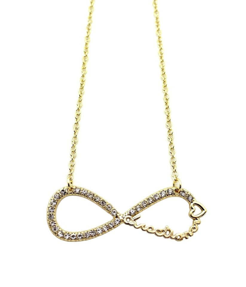 gold infinity necklace in Necklaces & Pendants