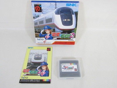 DENSHA DE GO 2 Neo Geo Pocket Color SNK Import JAPAN Game bcb np