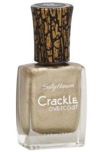   Hansen CRACKLE overcoat nail polish  nail art, 06 ANTIQUED GOLD , HTF