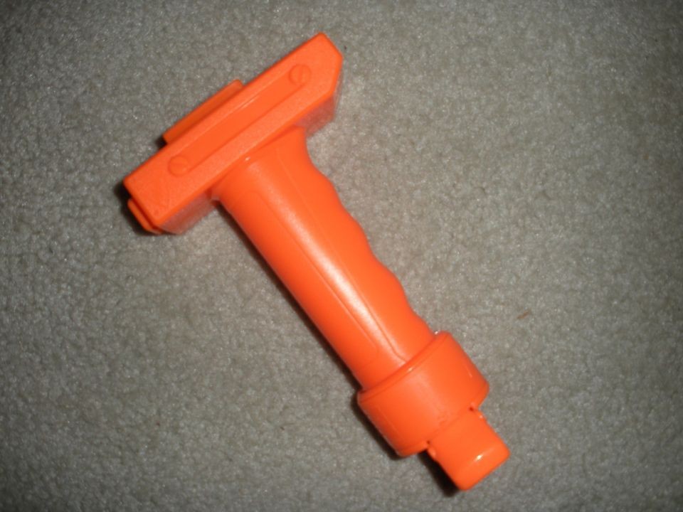 NEW Nerf Stampede Orange BIPOD HANDLE works w/ RECON & VULCAN sonic