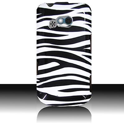 Hard Cover Zebra Skin Case For New LG 900G NET 10 Phone