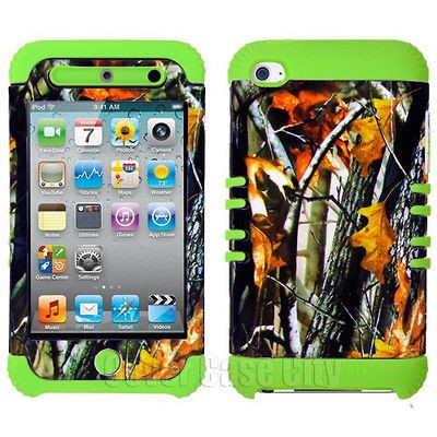   Mossy Branch Camo Hybrid Hard Cover Case Apple iPod Touch 4 4th Gen