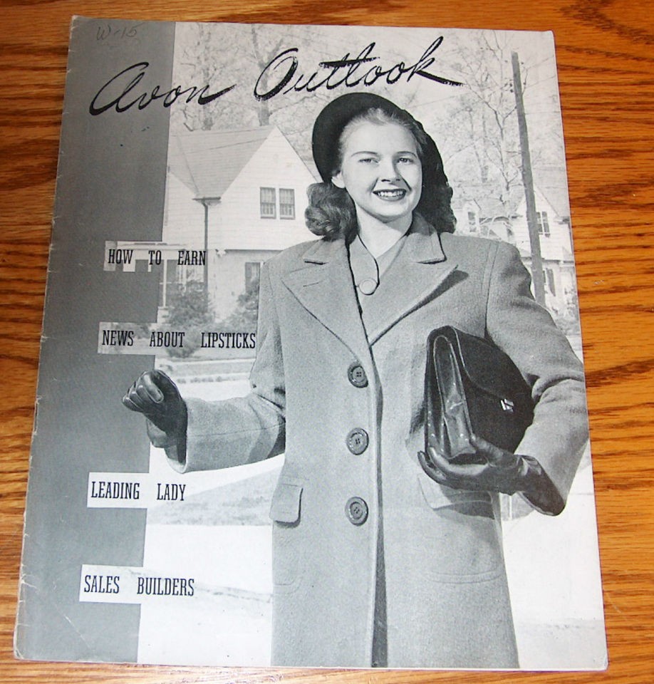 Vtg Avon Outlook March 4 23 1946 Avon & Perfection Prod District Sales 