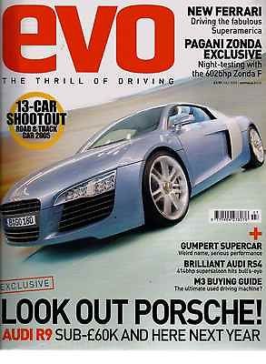   MAGAZINE ISSUE 81 7/05 Superamerica, Zonda F, RS4, M3, Gumpert Apollo