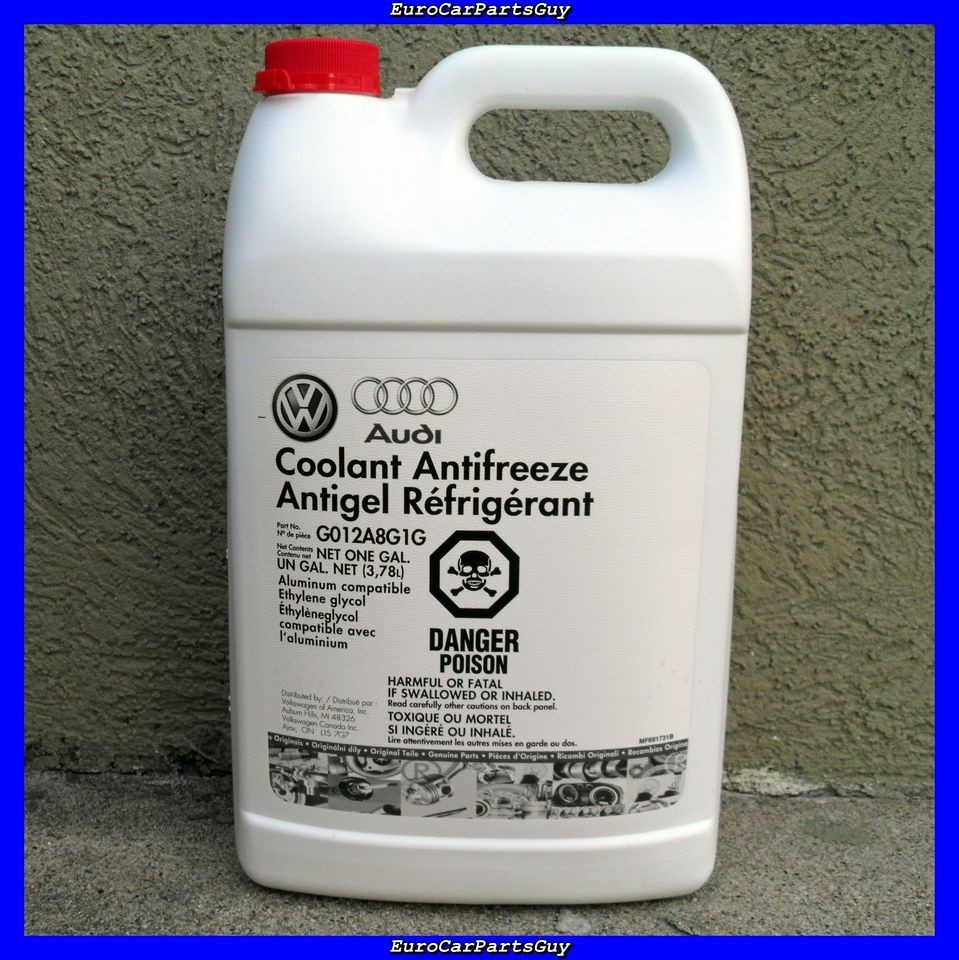   OEM VW / Audi G12 ++ Plus Plus Engine Pink Coolant Antifreeze 1 Gallon