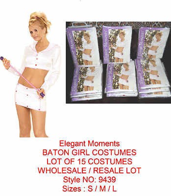 NIP WHOLESALE/RESA​LE LOT 15 COSTUMES Baton Twirler Majorette Mini 