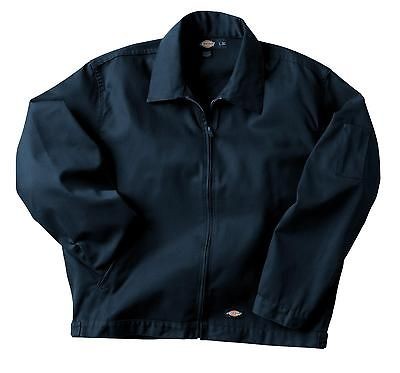 Dickies Unlined Eisenhower Jacket JT75/NJ15 Navy Blue SIZE LARGE 