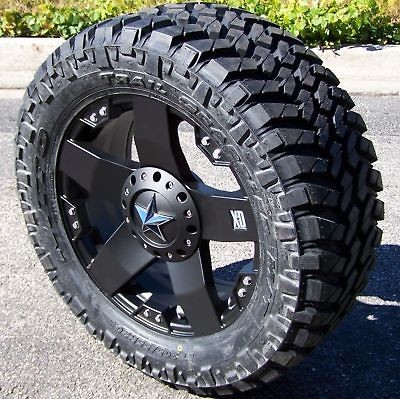   WHEELS 37X12.50X20 NITTO TRAIL GRAPPLER CHEVY NISSAN GMC TOYOTA