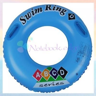 Inflatable Swim Float Water Swimming Tube Ring Toy Blue