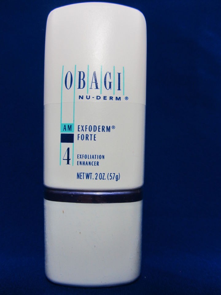 OBAGI NU DERM # 4 EXFODERM FORTE NEW & SEALED