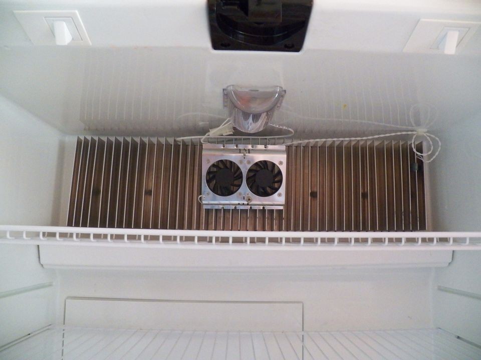 Norcold Refrigerator Fan w/ ON OFF switch to INCREASE cooling std 