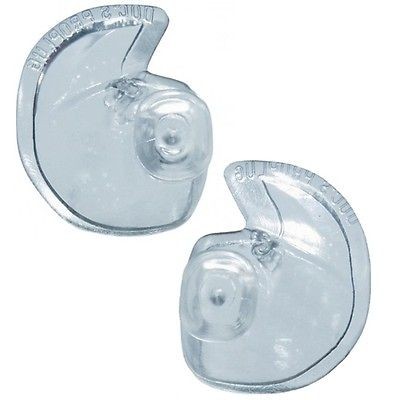 Docs ProPlugs (pair) Clear   Sm/Med for Scuba Diving and Snorkeling