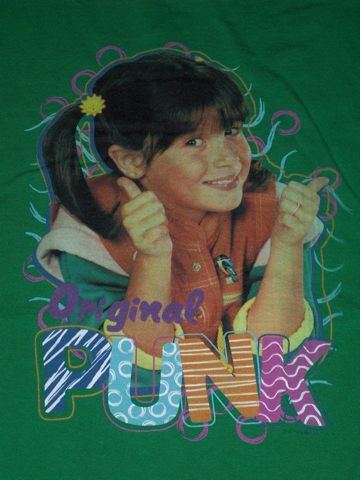 Punky Brewster (TV Show) Original Punk T Shirt (Size XXL, Color 