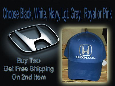 HONDA CIVIC EMBROIDERED BASEBALL CAP HAT, CHOOSE COLOR