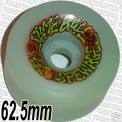   CRUZ SlimeBall Spewage 92 Skateboard Wheels IceB   80s Old School