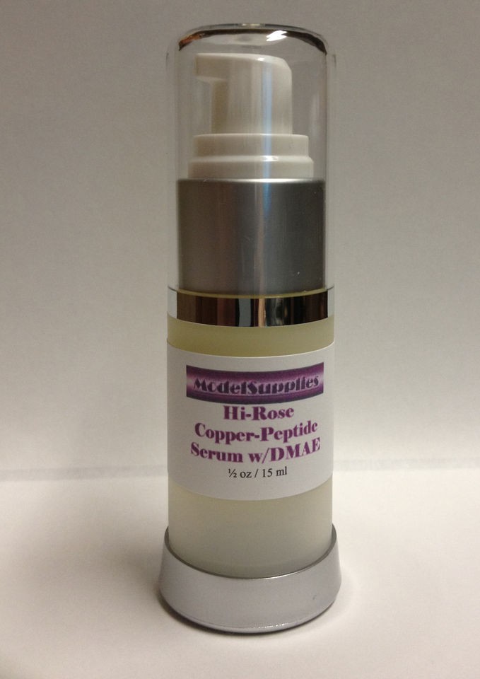 30ml Copper Peptide DMAE MSM RoseHip Omega 3+6 Serum