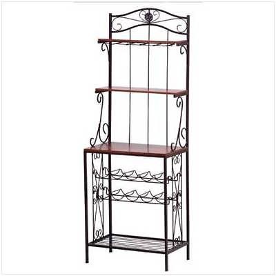 bakers wine rack in Kitchen Storage & Organization