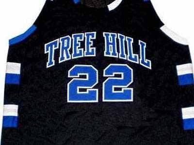 LUCAS SCOTT ONE TREE HILL RAVENS JERSEY Black NEW   ANY SIZE