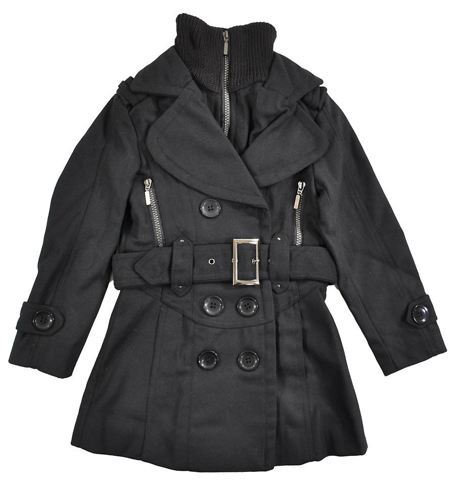 girls pea coats in Outerwear