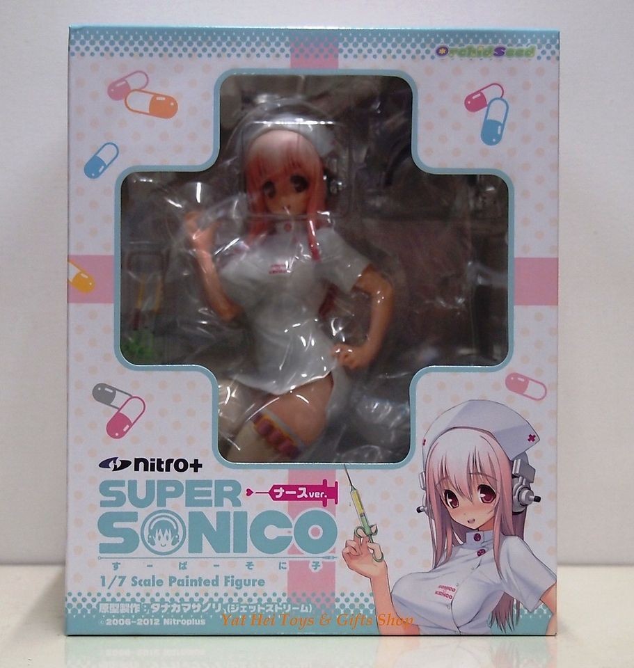 Orchid Seed Nitro Super Sonic Super Sonico Nurse Ver 1/7 PVC Figure