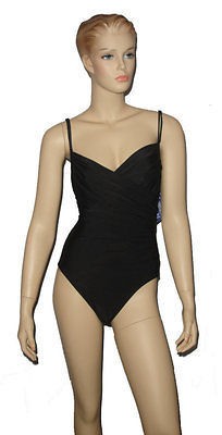   SECRET $140 FIRM SHAPING MAGICSUIT ONE PIECE SWIMSUIT BLACK 16 DD