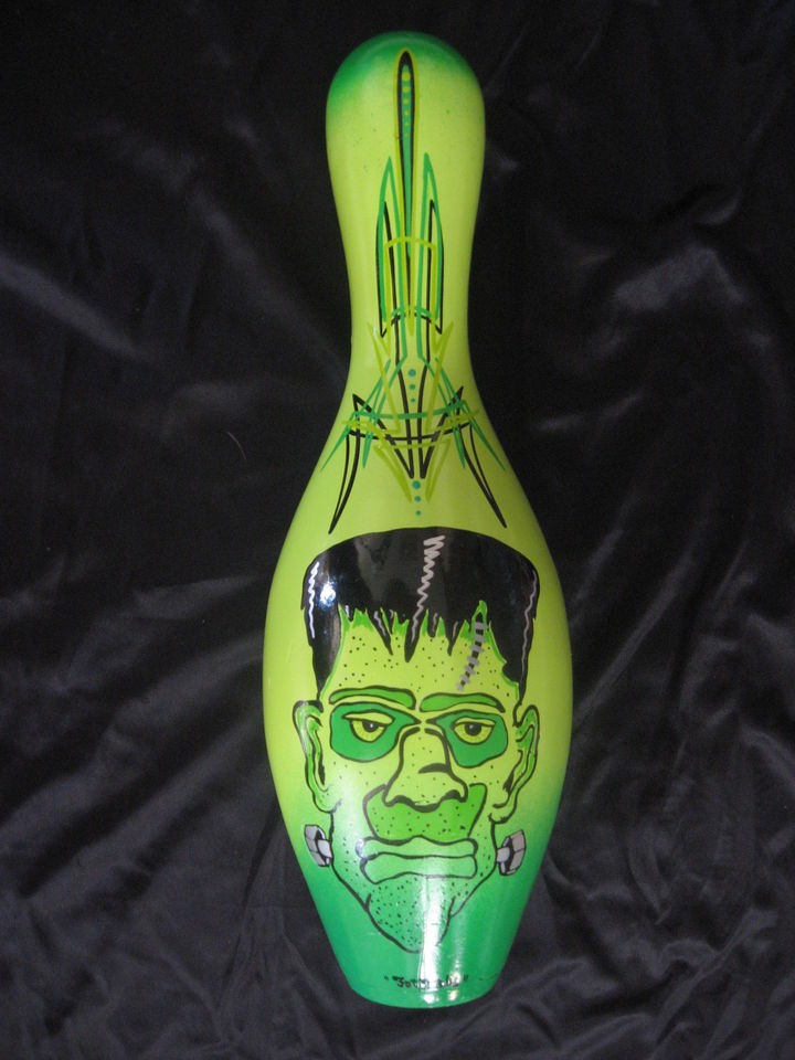 painted bowling pin