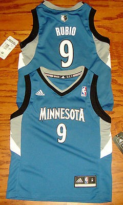   Timberwolves Ricky Rubio toddler Kids NBA Revolution 30 Adidas Jersey