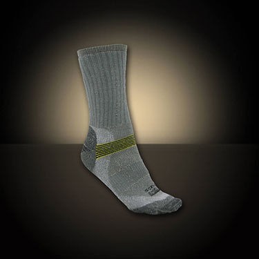   Scent Blocker S3 Midweight Odor Control Hunting Socks Gray Size M/L