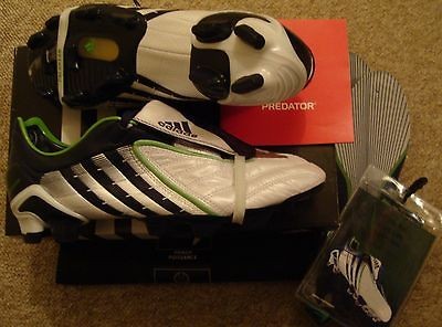 BNIB ADIDAS PREDATOR POWERSWERVE FG FOOTBALL BOOTS UK 8