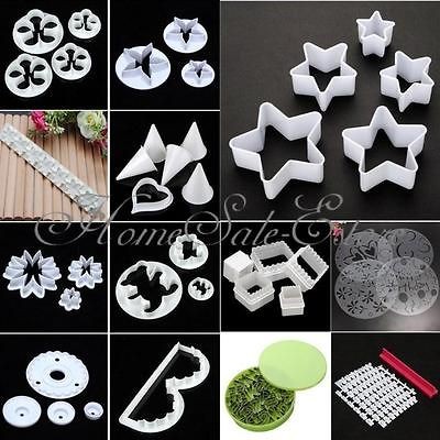 Fondant Cake Sugarcraft Cookie Gum Paste Decorating Mould Mold 