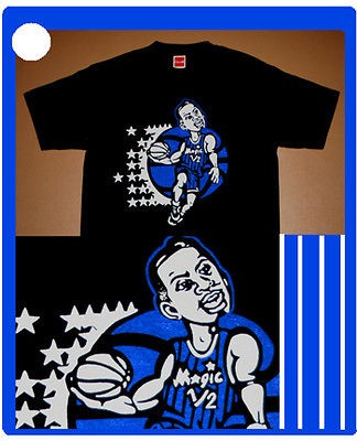 Cajmear Lil Penny Hardaway Blue shirt royal zoom rookie Magic shoes 