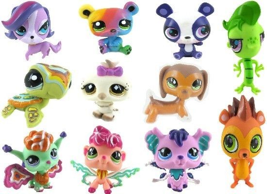 littlest pet shop special edition 2012 RARE 11 style loose figure