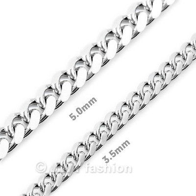 MENS Stainless Steel Necklace Twist Chain 11 29 vj750