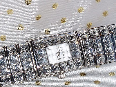 Exquisite ALTO  PAVE Crystal Watch.Works​