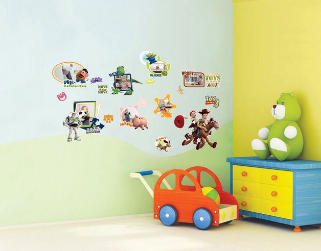 DS#95 Toy Story III   Photo Frame, Mural Decals Decor Home Art Wall 