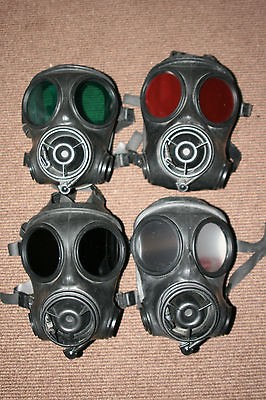 S10 GAS MASK IMPACT PROOF TINTED LENSES PICK A COLOR SAS FOR AIRSOFT on  PopScreen